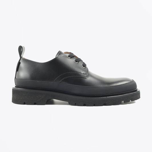 - Willie Leather Shoes - Black