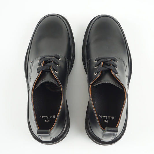 - Willie Leather Shoes - Black