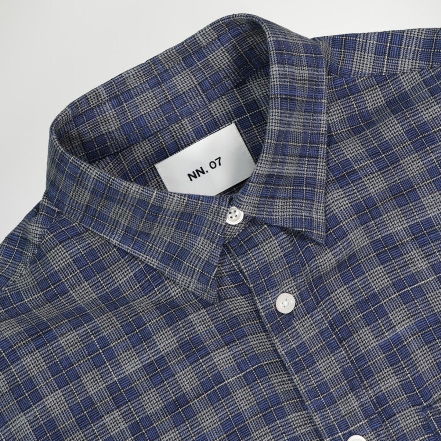 - Cohen Shirt - Blue Check