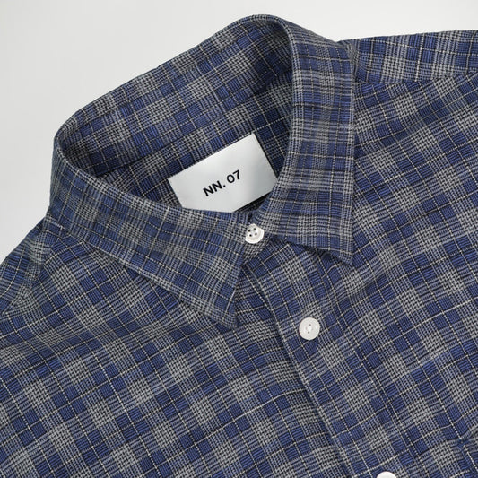 - Cohen Shirt - Blue Check