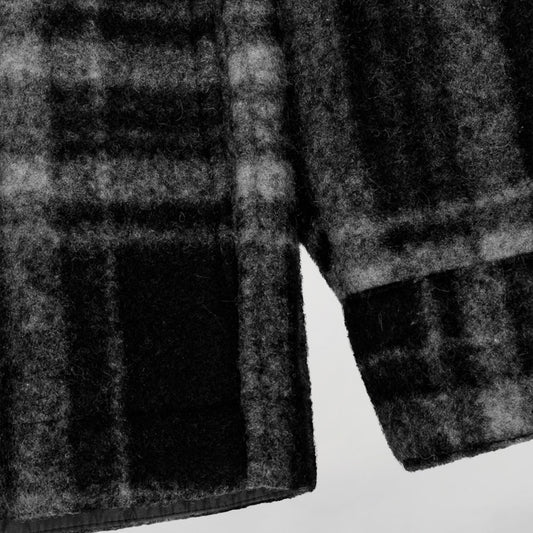 - Wilas Check Overshirt - Black
