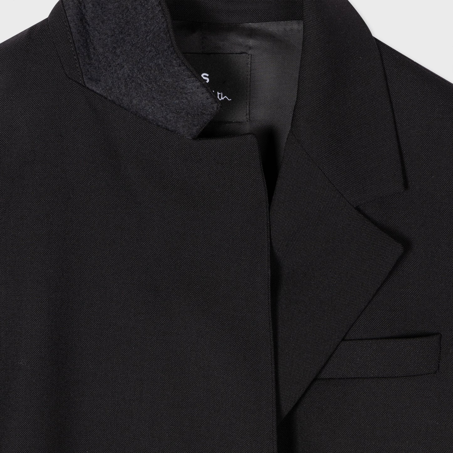 - Wool Jacket - Black