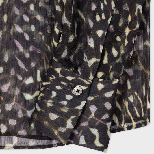 - Patterned Shirt - Black