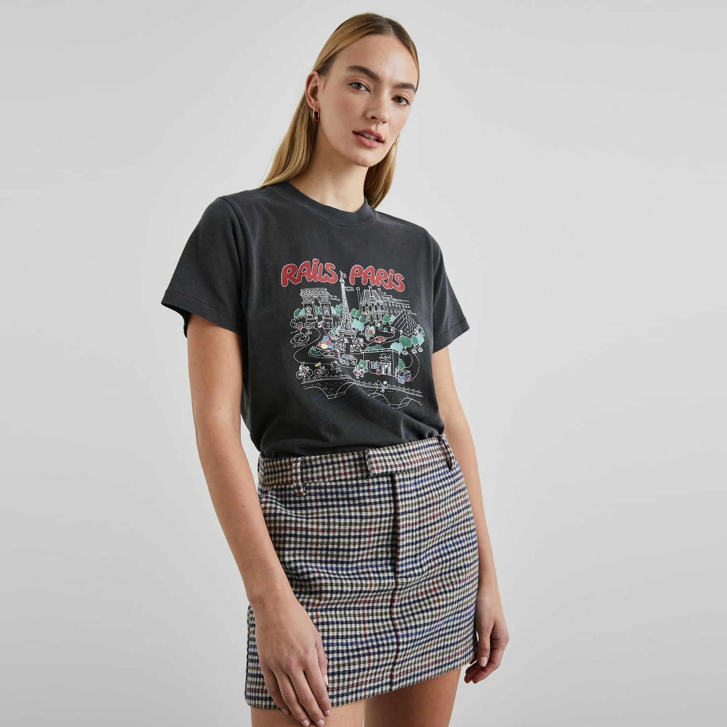 - Boyfriend Tee - Paris Map