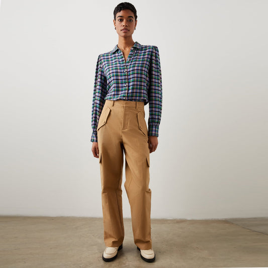 - Angelica Shirt - Iris Peach