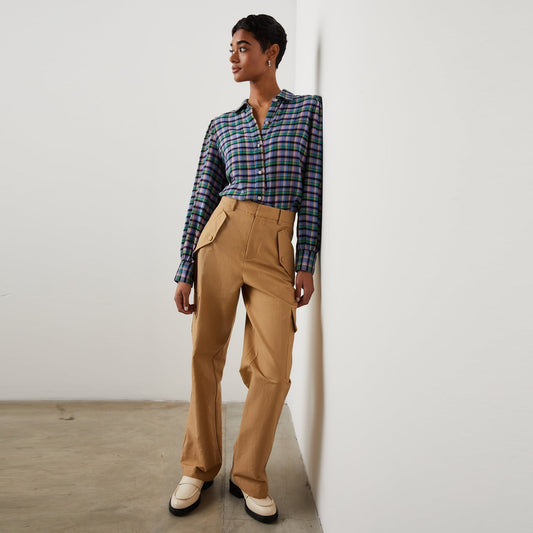 - Angelica Shirt - Iris Peach