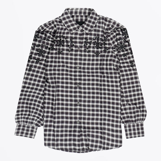 - Dixie Shirt - Sable Ivory