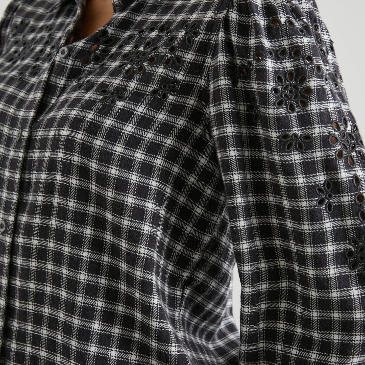 - Dixie Shirt - Sable Ivory