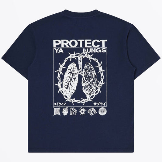- Protect Ya Lungs T-Shirt - Blue