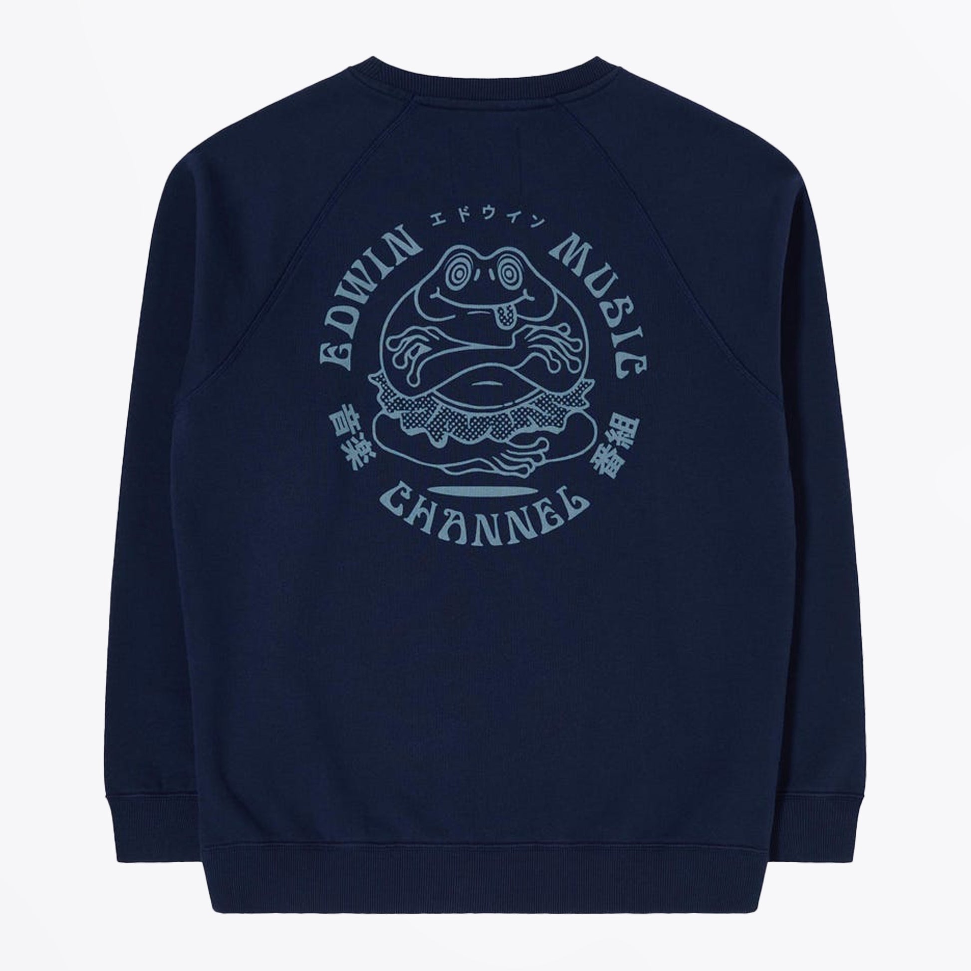 Edwin - Music Channel Sweatshirt - Blue