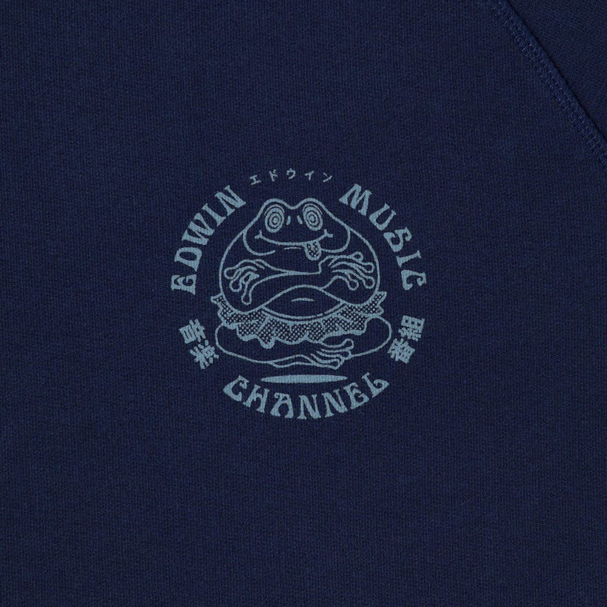 Edwin - Music Channel Sweatshirt - Blue