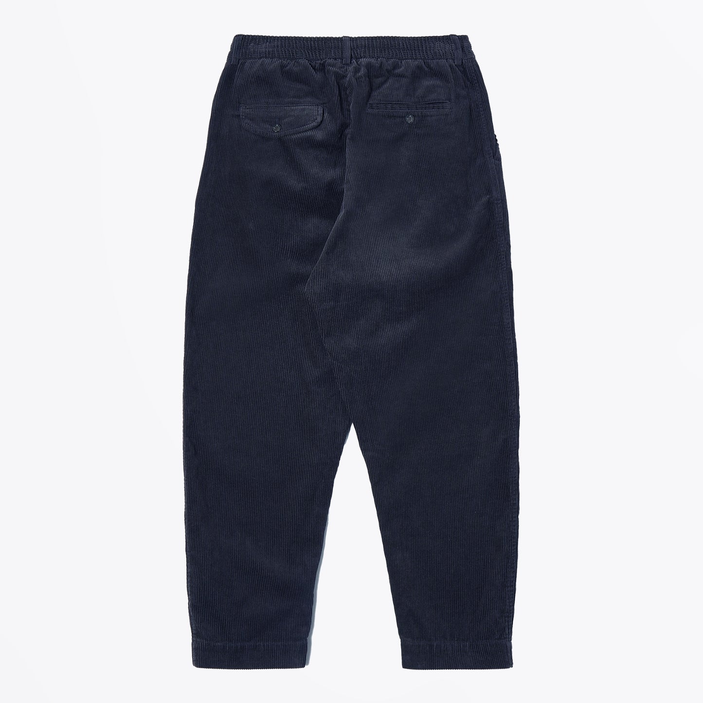 - Pleated Track Pant - Navy