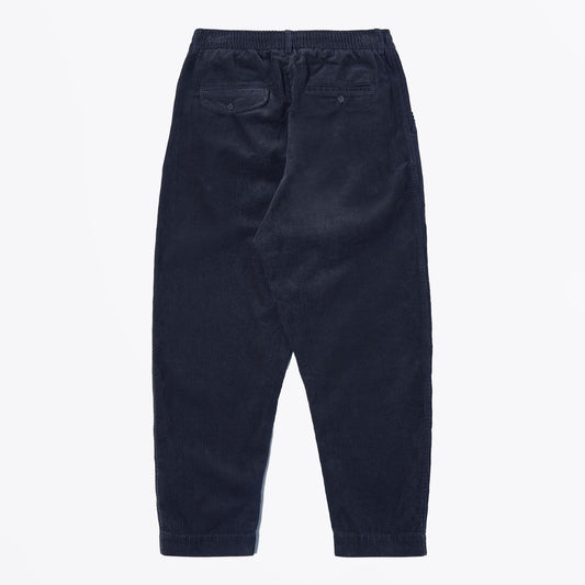 - Pleated Track Pant - Navy