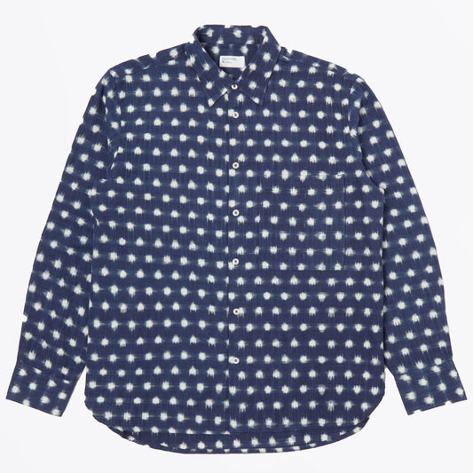 - Vintage Ikate Shirt - Indigo