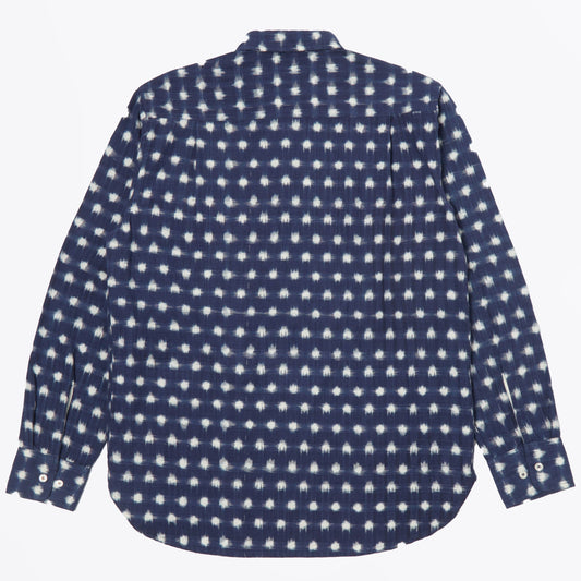 - Vintage Ikate Shirt - Indigo