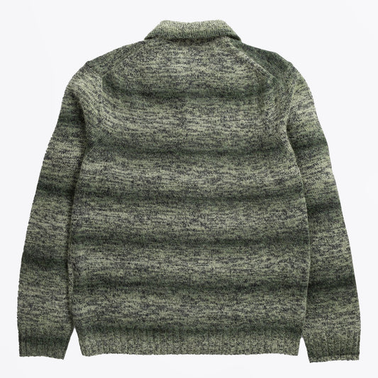 - Erik Space Dye Knitwear - Army Green