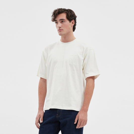 - Simon Loose T-Shirt - Ecru