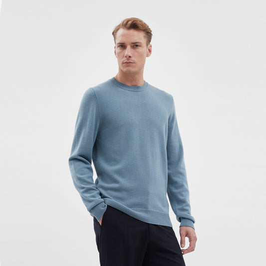 - Sigfred Sweater - Light Stone Blue