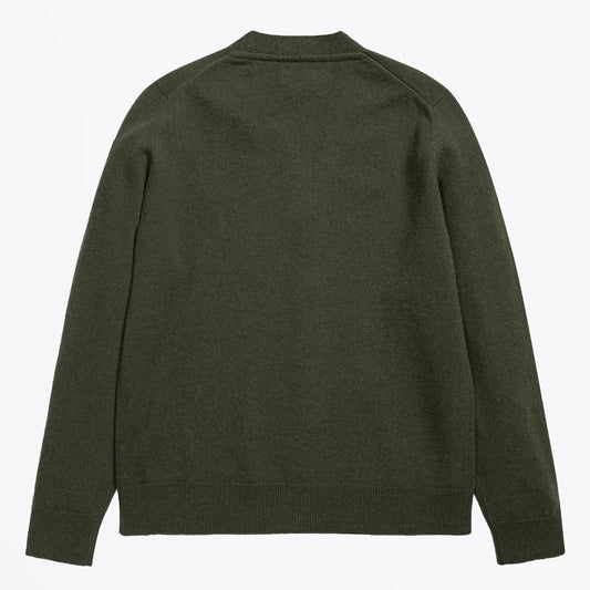 - Adam Merino Cardigan - Army Green