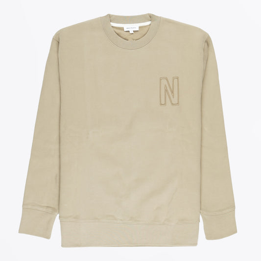 - Arne Relaxed Sweatshirt - Sand