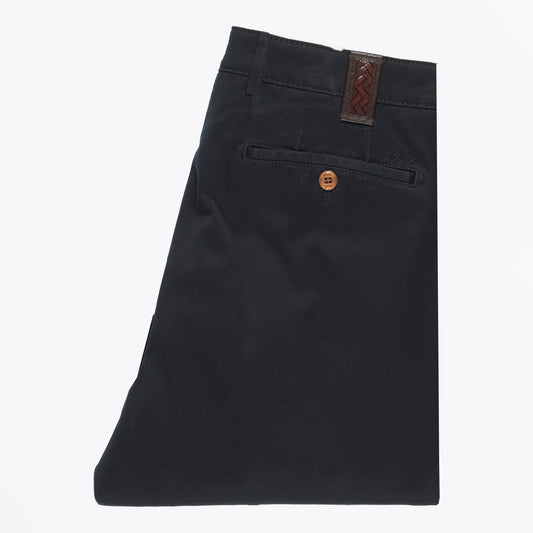 - Pardus Cropped Trousers - Dark Navy