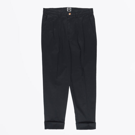 - Pardus Cropped Trousers - Dark Navy