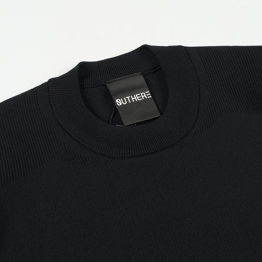 - Crew Neck Sweater - Black