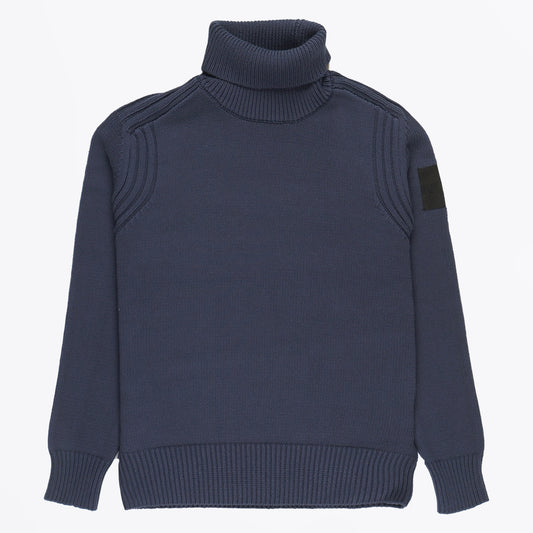 - Turtleneck Sweater - Navy