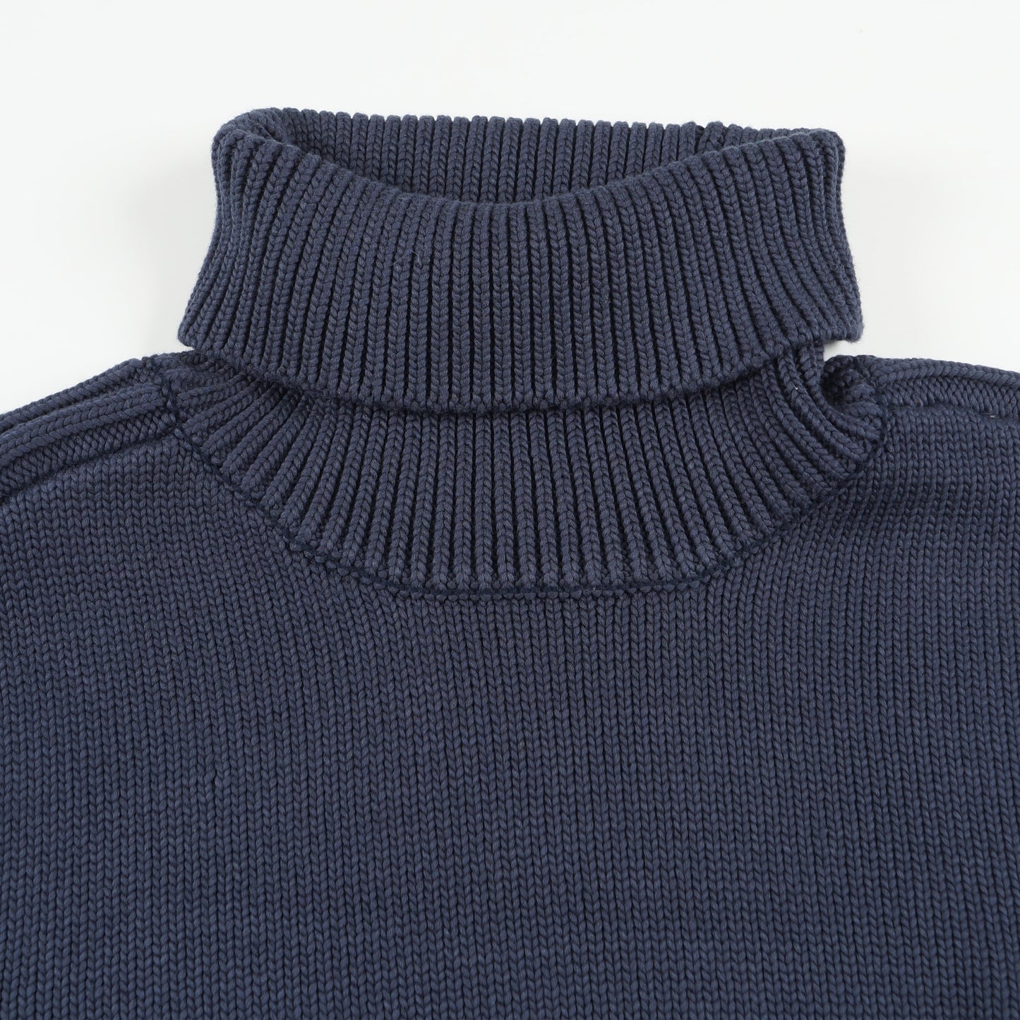 - Turtleneck Sweater - Navy