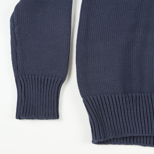 - Turtleneck Sweater - Navy