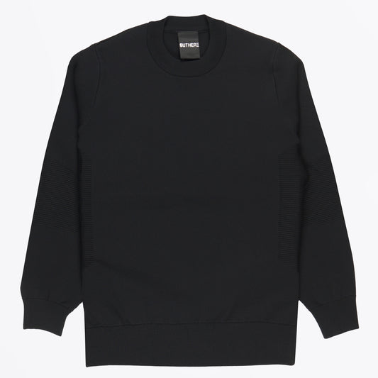 - Crew Neck Sweater - Black