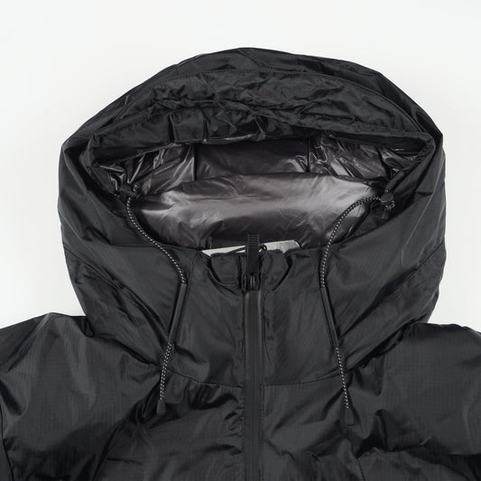 - Ripstop Synthetic Down Coat - Black