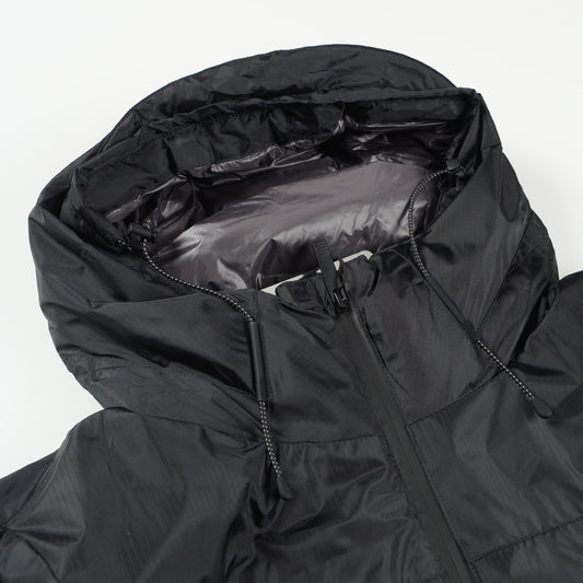 - Ripstop Synthetic Down Coat - Black