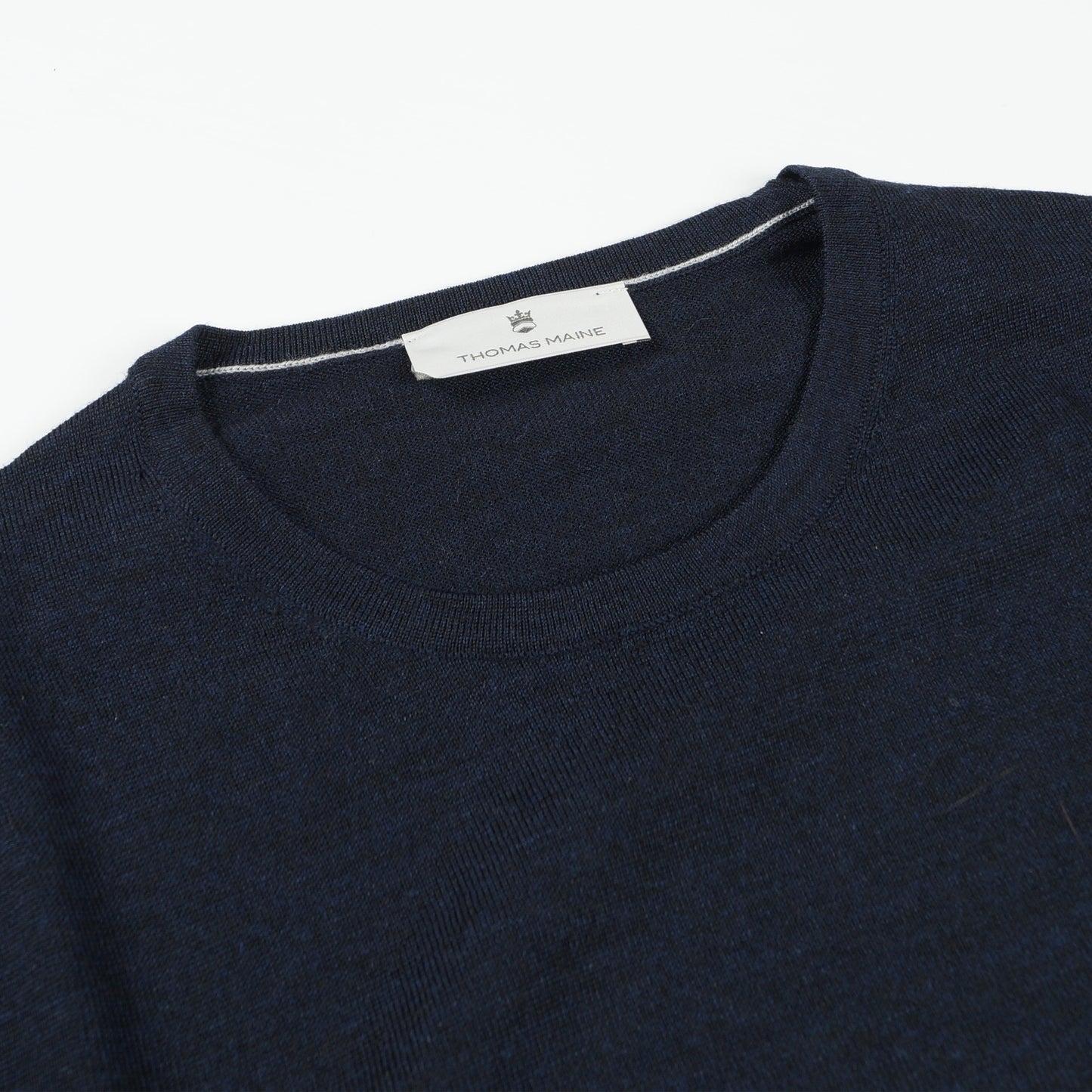 Merino Crew Neck - Navy