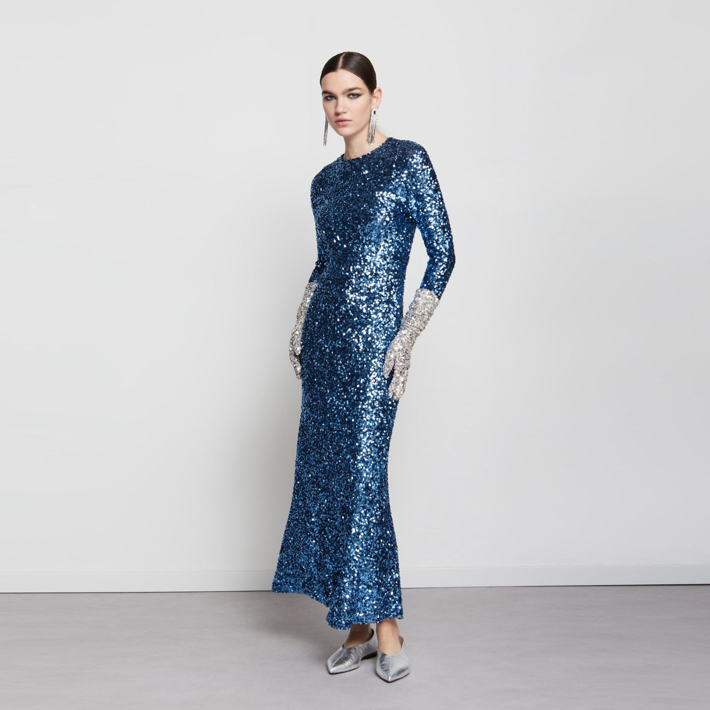 - Sequin Dress - Ceruleo