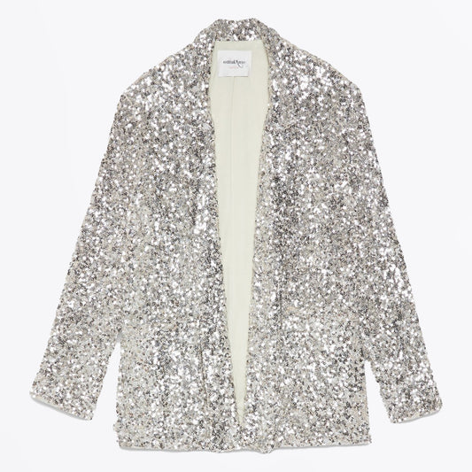 - Sequin Jacket - Silver