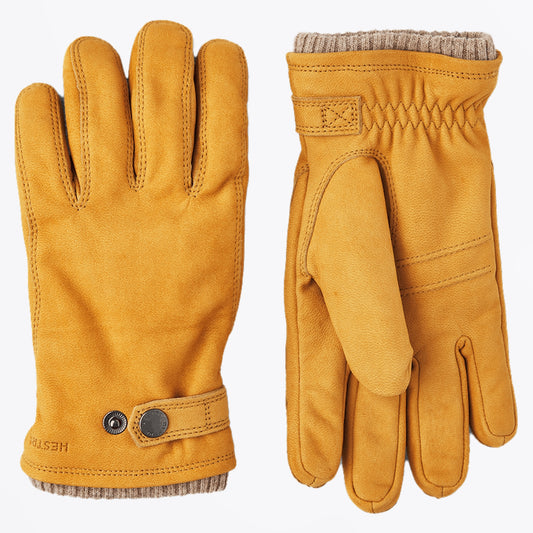 - Bervik Suede Leather Gloves - Tan
