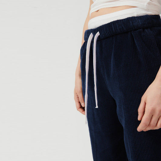 - Padow Corduroy Pants - Navy