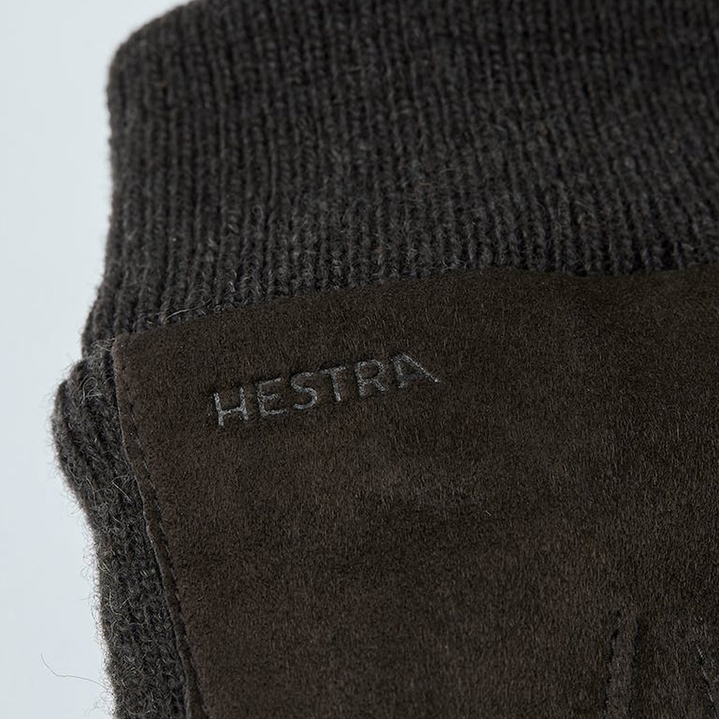 - Geoffrey Suede Leather Gloves - Espresso