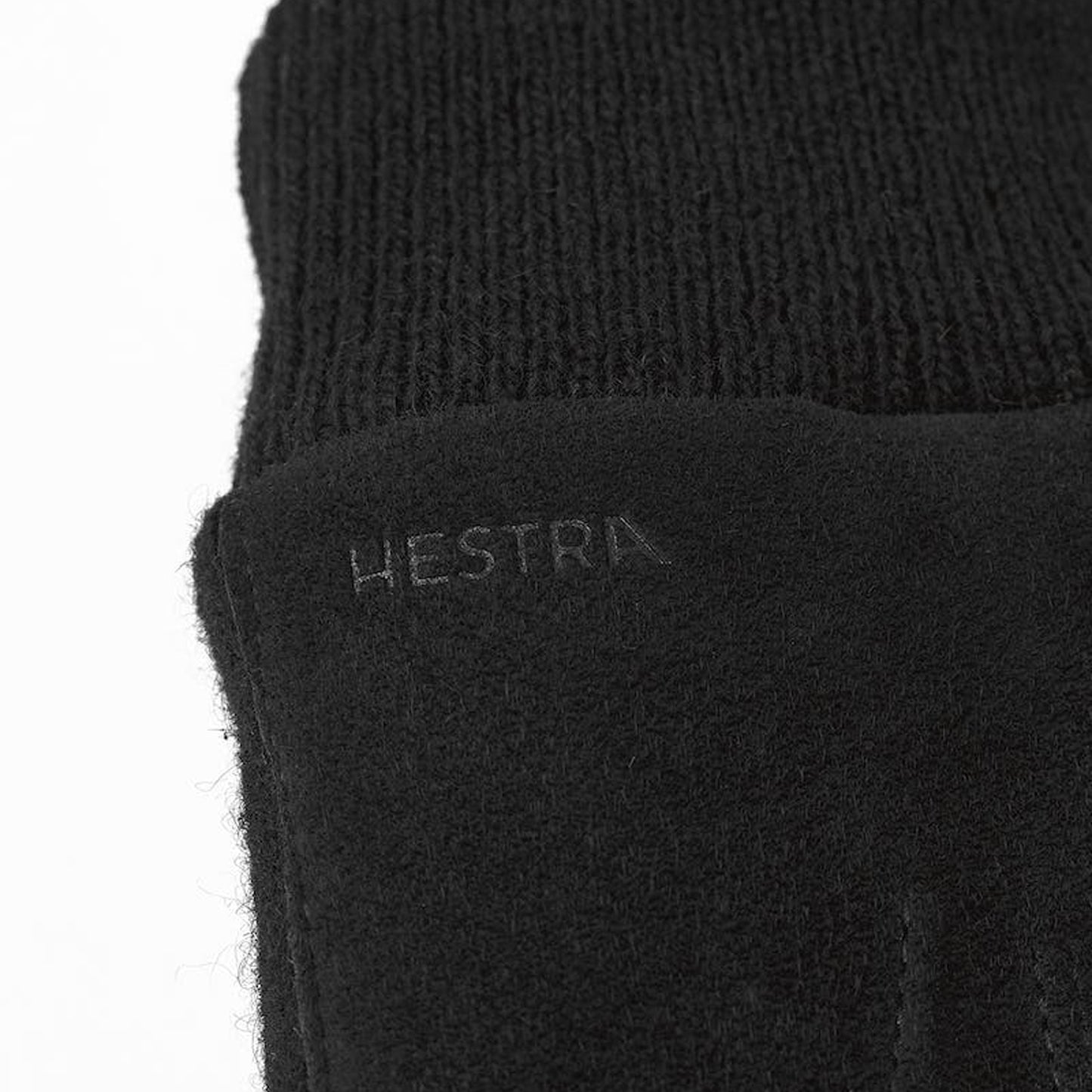 Geoffrey Suede Leather Gloves - Black