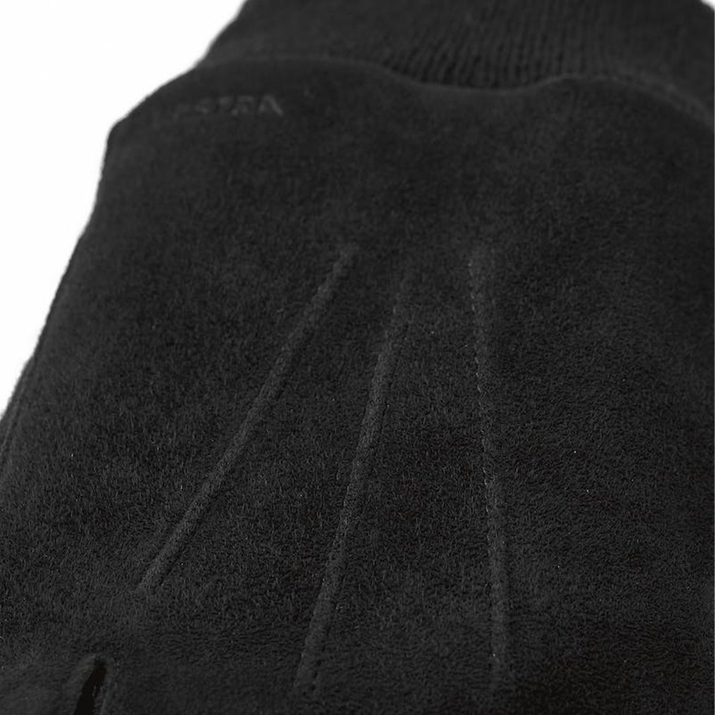 Geoffrey Suede Leather Gloves - Black