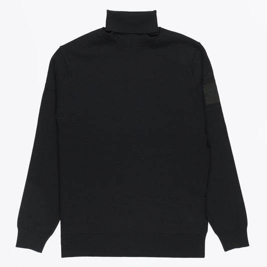 - Turtleneck Sweater - Black