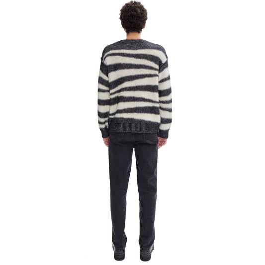 - Sebastien Pullover - Zebra Stripe