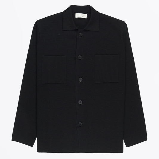 Merino Field Jacket - Black