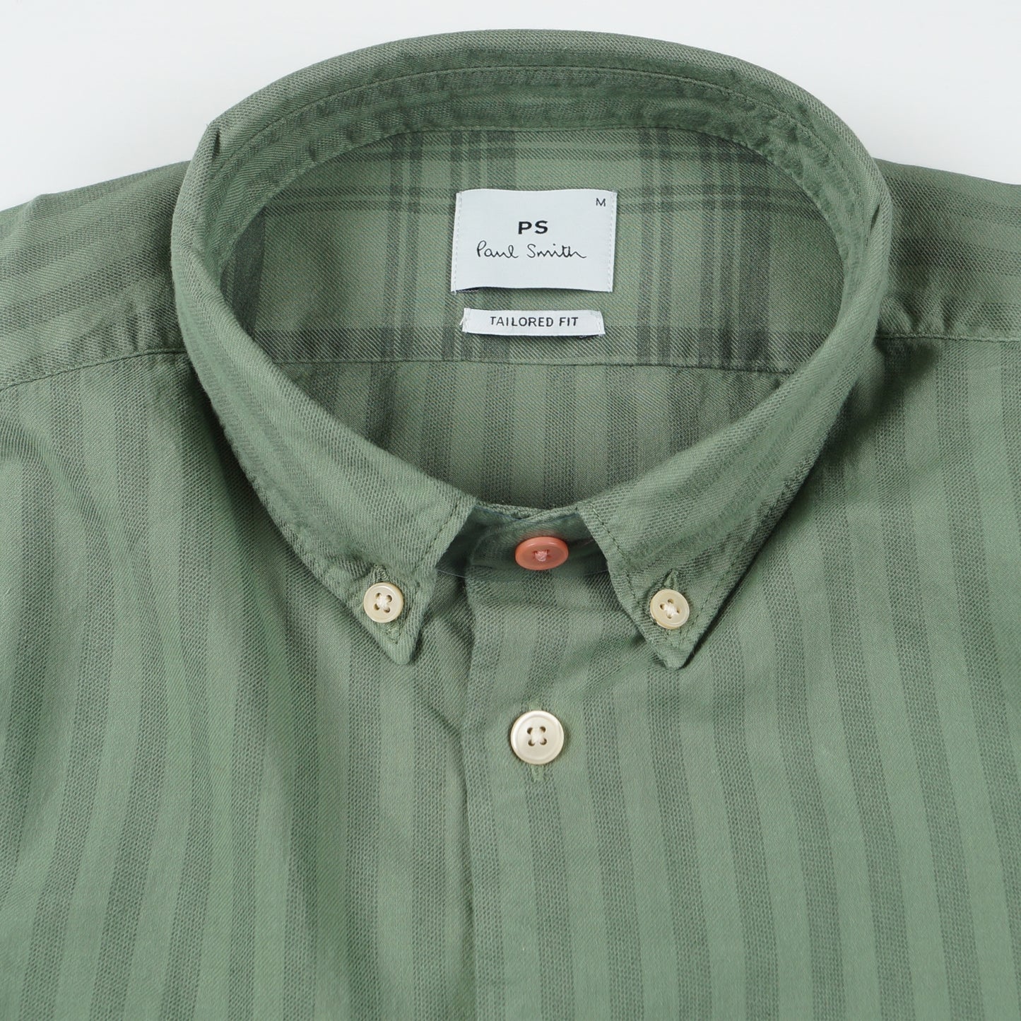 - Tailored Fit Body Shirt - Green