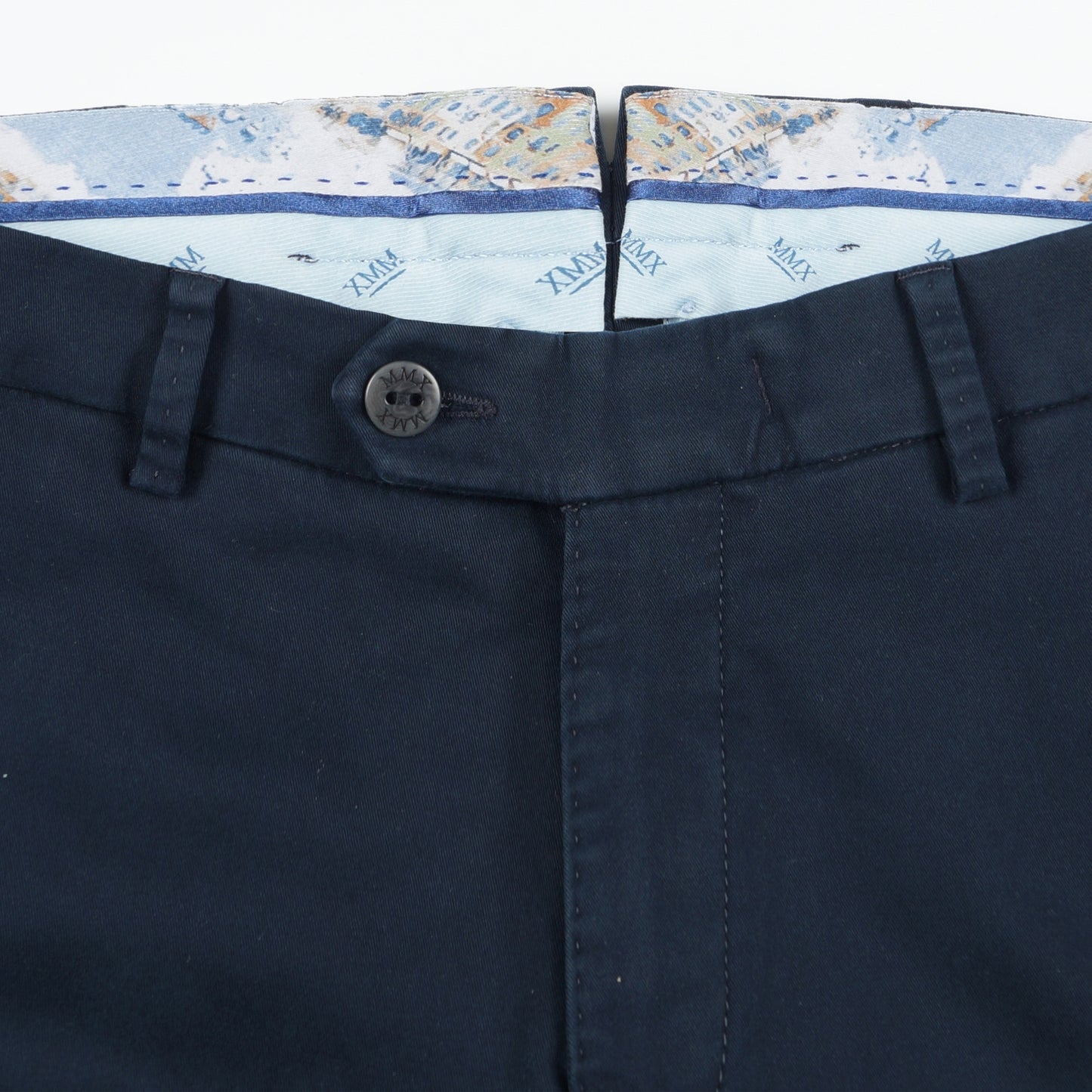 - Lupus Navy Stretch Chino - Navy