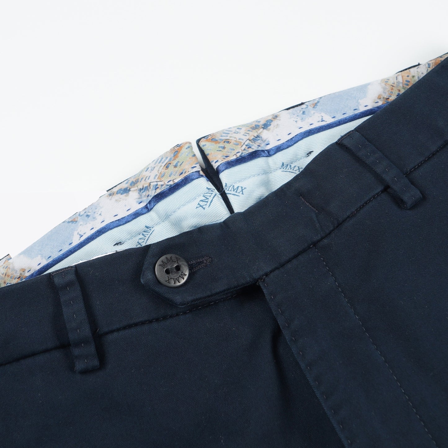 - Lupus Navy Stretch Chino - Navy