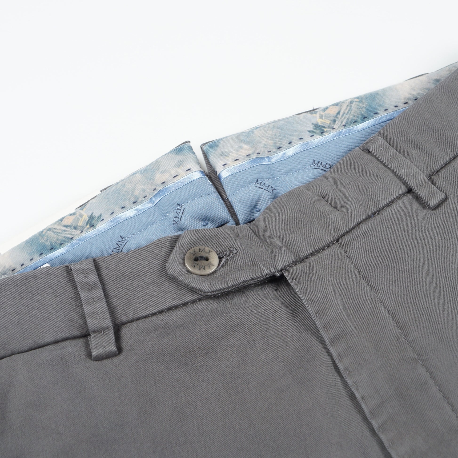 MMX - Lupus Grey Stretch Chino - Grey