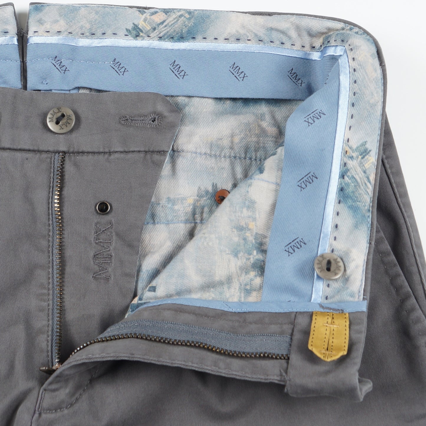 - Lupus Grey Stretch Chino - Grey