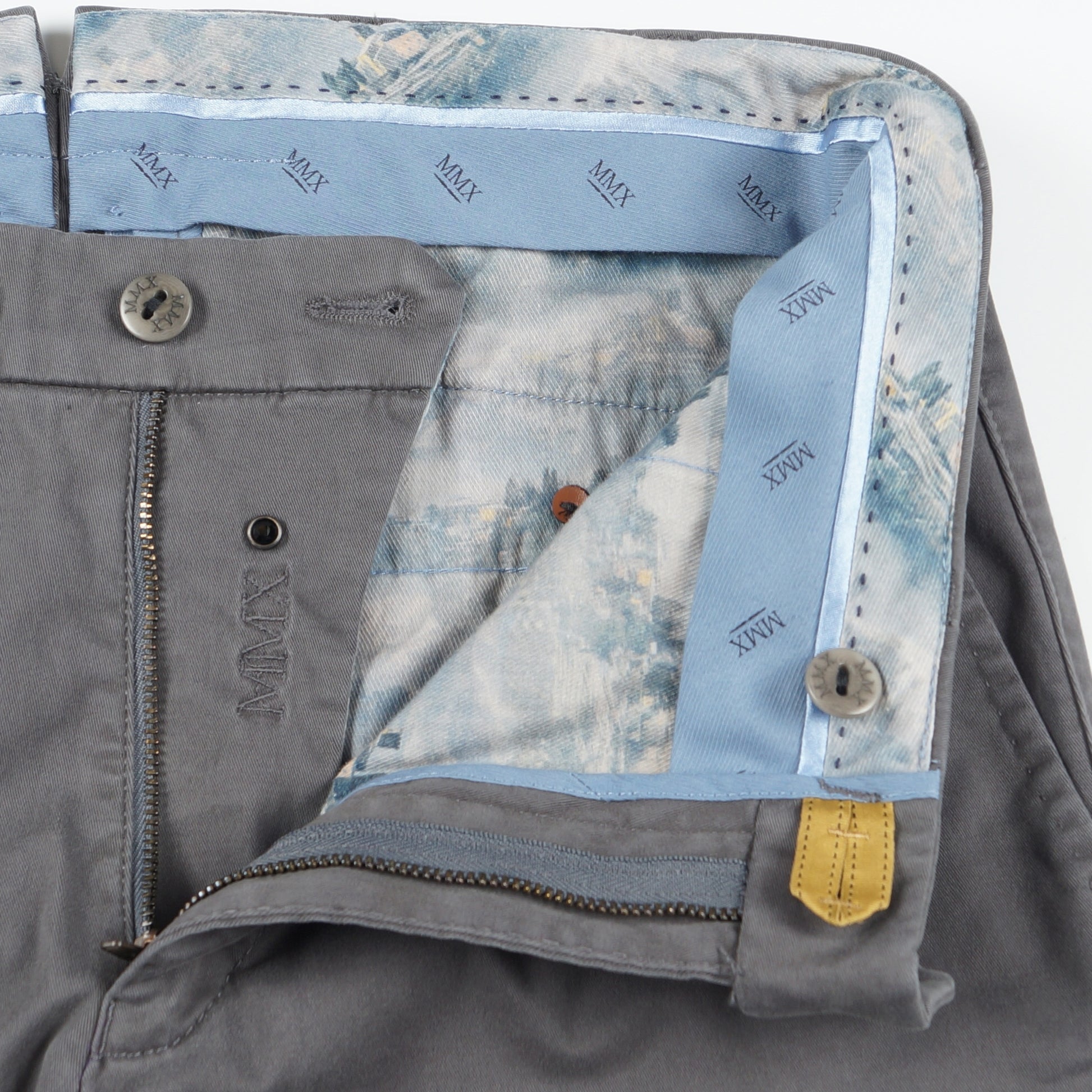 MMX - Lupus Grey Stretch Chino - Grey
